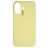 Nudient Base Coque iPhone 16 Plus Coque arrière en Silicone - Pale Yellow