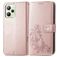 Mobigear Clover Housse Realme C35 Etui Porte-Monnaie - Rose doré