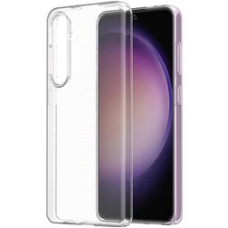 Mobigear Basics Coque Transparente Samsung Galaxy S24 Coque arrière en TPU Souple - Transparent