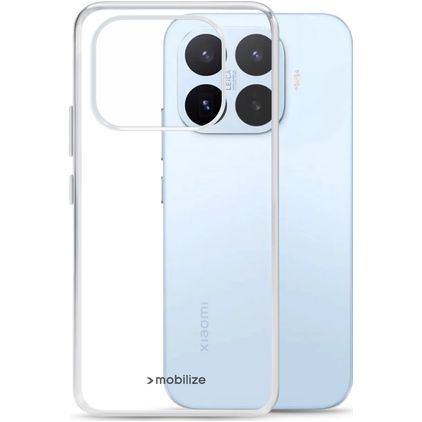 Mobilize Gelly Case Coque Transparente Xiaomi 17T Pro Coque arrière en TPU Souple - Transparent