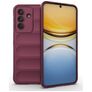 Mobigear Bumpy Samsung Galaxy A57 TPU souple Coque arrière - Wine Red