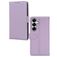 Mobilize Premium Gelly Housse Samsung Galaxy S25 Etui Porte-Monnaie - Violet