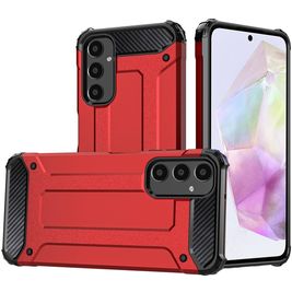 Mobigear Outdoor Coque Samsung Galaxy A16 Coque arrière Rigide Anti-Chocs - Rouge