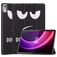 Mobigear Tri-Fold Coque Lenovo Tab P11 Gen 2 Etui - Do Not Touch