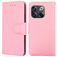 Mobigear Wallet Housse OnePlus 10T Etui Porte-Monnaie - Rose