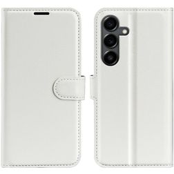 Mobigear Classic Samsung Galaxy S25 FE Étui Portefeuille - Blanc