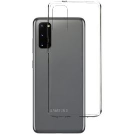 Mobiparts Classic Coque Transparente Samsung Galaxy S20 Coque arrière en TPU Souple - Transparent