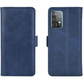 Mobigear Slim Magnet Housse Samsung Galaxy A52s 5G Etui Porte-Monnaie - Dark Blue