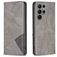 Mobigear Rhombus Slim Housse Samsung Galaxy S25 Ultra Etui - Gris