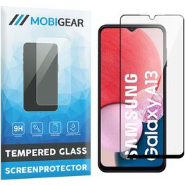 Mobigear Premium Samsung Galaxy A13 4G Verre trempé Protection d'écran - Compatible Coque - Noir