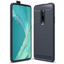 Mobigear Brushed Slim Coque OnePlus 7 Coque arrière en TPU Souple - Bleu Marin
