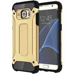Mobigear Outdoor Coque Samsung Galaxy S7 Edge Coque arrière Rigide Anti-Chocs - Or