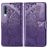Mobigear Butterfly Housse Samsung Galaxy A70 Etui Porte-Monnaie - Violet