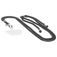 Mobiparts Phonecord - Cordon de téléphone universel ajustable - Urban Grey