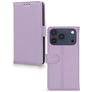 Mobilize Wallet Housse iPhone 17 Pro Max Etui en Cuir Véritable Porte-Monnaie - Violet