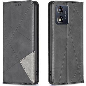 Mobigear Rhombus Slim Housse Motorola Moto E13 Etui - Gris
