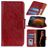 Mobigear Classy Housse iPhone 13 Etui Porte-Monnaie - Rouge
