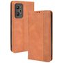 Mobigear Sensation Housse Realme GT Neo2 Etui Porte-Monnaie - Marron