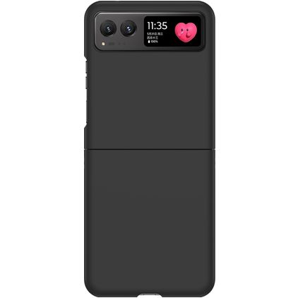 Mobigear Colors Coque Motorola Razr 40 Coque arrière Rigide - Noir