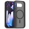 Mobigear Shockproof Coque Google Pixel 9a MagSafe Coque arrière Rigide - Noir