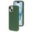 Mobiparts Coque iPhone 15 Coque arrière en Silicone - Forest Green