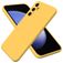 Mobigear Colors Coque Samsung Galaxy A55 Coque arrière en Silicone - Jaune
