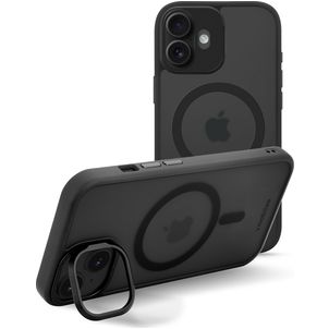 Mobilize Hybrid Pro Coque iPhone 16 MagSafe Coque arrière Rigide Anti-Chocs - Noir