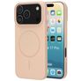 Mobiparts Slim Line iPhone 17 Pro MagSafe Plastique rigide Coque arrière - Dune Sand