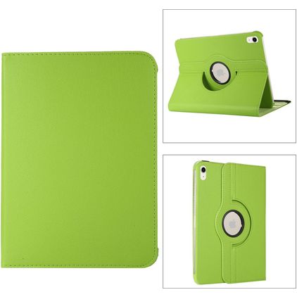 Mobigear DuoStand iPad 11 (2025) Étui rotatif - Vert