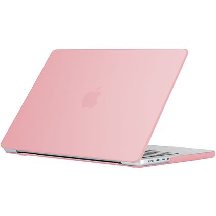 Mobigear Glossy MacBook Pro 16 Pouces (2021-2026) Coque - Rose - Model A2485 / A2780 / A2991 / A3186 / A3428 / A3429