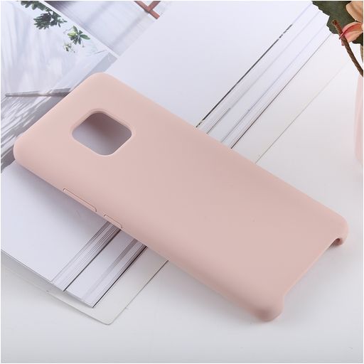 Mobigear Rubber Touch Coque Huawei Mate 20 Pro Coque arrière en Silicone - Rose