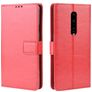 Mobigear Wallet Housse OnePlus 7 Pro Etui Porte-Monnaie - Rouge