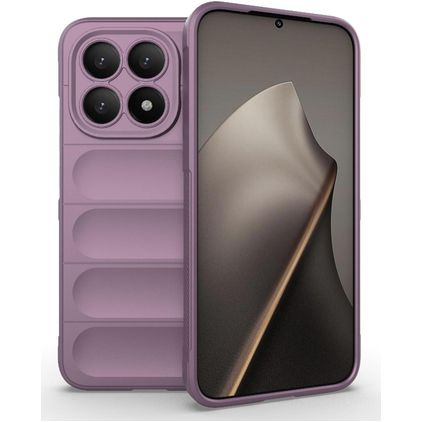 Mobigear Bumpy Coque Xiaomi 15T Coque arrière en TPU Souple - Violet