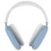 Mobigear Colors Coque Apple AirPods Max Coque en Silicone Souple - Bleu