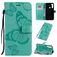 Mobigear Butterfly Xiaomi Redmi Note 8T Étui Portefeuille - Turquoise