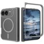 Mobigear Shockproof Coque iPhone Duo MagSafe Coque arrière Rigide - Dark Grey