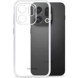 Mobilize Gelly Transparent OPPO Find X9 TPU souple Coque arrière - Transparent