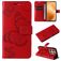 Mobigear Butterfly Housse Xiaomi 14T Pro Etui Porte-Monnaie - Rouge
