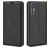 Mobigear Retro Slim Housse TCL 30 Etui Porte-Monnaie - Noir
