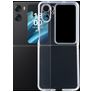 Mobigear Cushion Coque Transparente OPPO Find N2 Flip Coque arrière en TPU Souple Anti-Chocs - Transparent