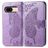 Mobigear Butterfly Housse Google Pixel 8a Etui Porte-Monnaie - Lavande