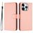 Mobigear Urban Wallet Housse iPhone 16 Pro Etui Porte-Monnaie - Rose