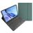 Mobigear Keys Coque iPad Pro 10.5 Pouces (2017) Etui Clavier Bluetooth QWERTZ + Porte-crayon - Vert