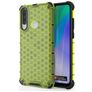 Mobigear Honeycomb Coque Huawei Y6p Coque arrière Rigide Anti-Chocs - Vert