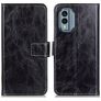 Mobigear Basic Housse Nokia X30 Etui Porte-Monnaie - Noir