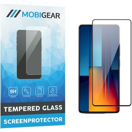 Mobigear Premium POCO M6 Pro Verre trempé Protection d'écran - Compatible Coque - Noir