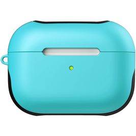 Mobigear Frosted Coque Apple AirPods Pro 1 Coque Rigide - Turquoise