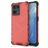 Mobigear Honeycomb Coque OPPO Reno 7 4G Coque arrière Rigide Anti-Chocs - Rouge