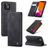 CaseMe 013 iPhone 12 Pro Étui Portefeuille - Noir