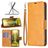 Mobigear Excellent Nokia X30 Étui Portefeuille - Cognac